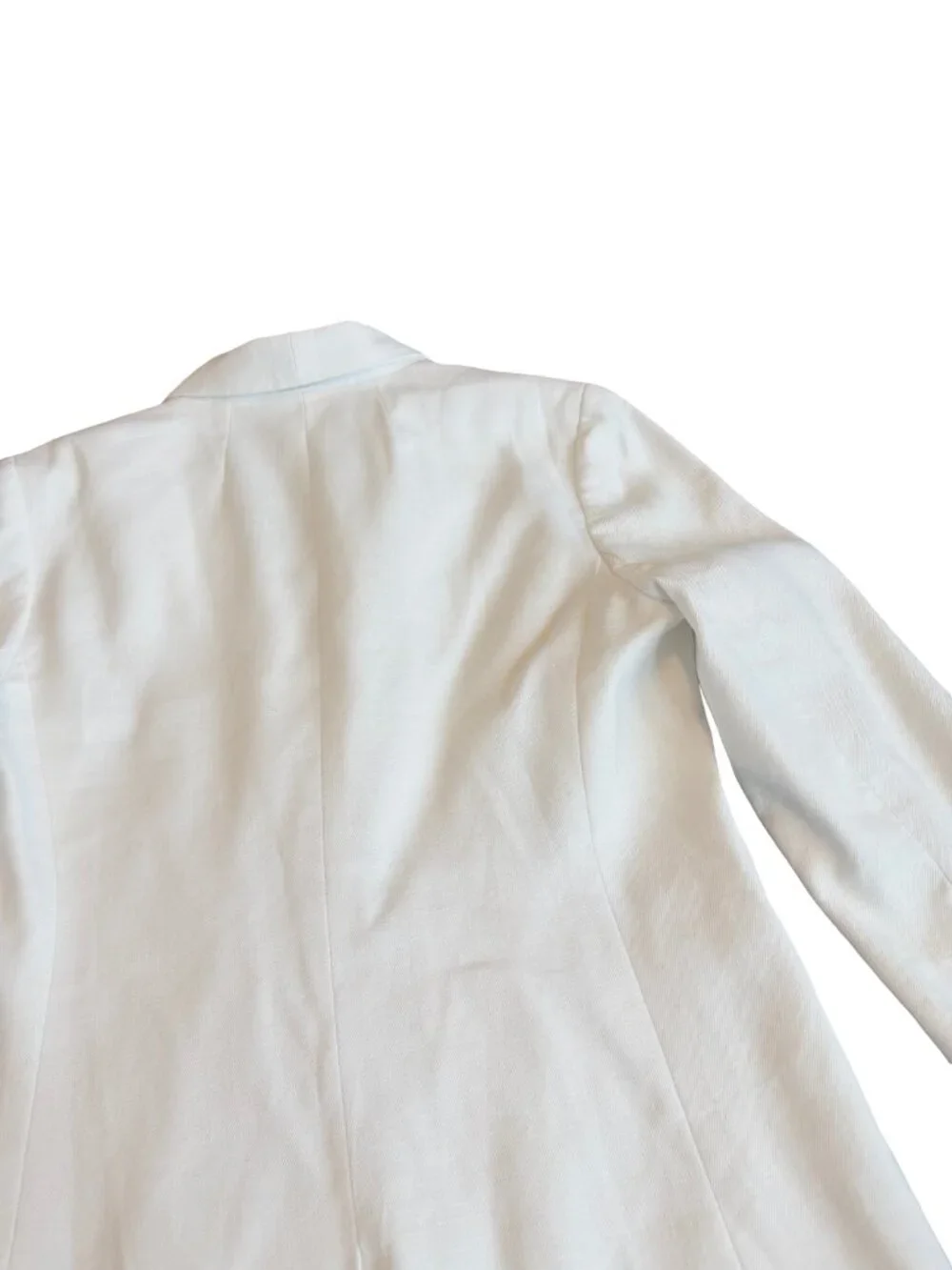 J. Crew Shawl Collar Linen Blend Single Button Tailored Blazer Size 6 Women's